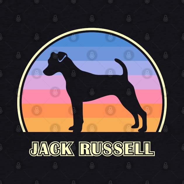 Jack Russell Terrier Vintage Sunset Dog by millersye